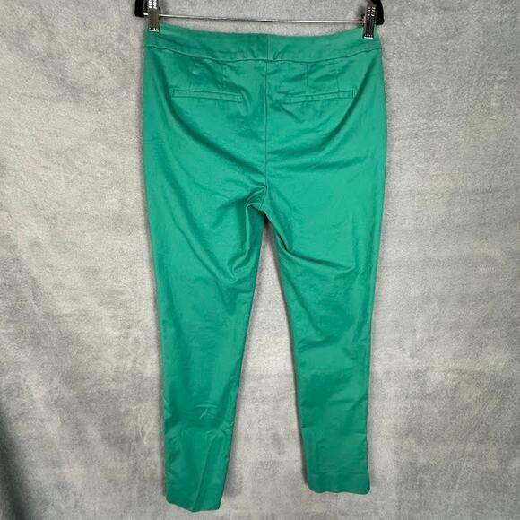 Boden Pants Womens 8L Green Richmond Trousers Straight Preppy Career Minimalist - Picture 4 of 13